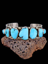 Native American Jewelry Kingman Turquoise Cuff Bracelet