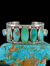 Native American Jewelry Royston Turquoise Cuff Bracelet