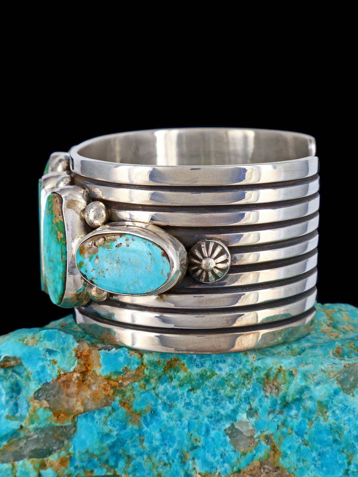 Native American Jewelry Royston Turquoise Cuff Bracelet
