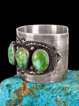 Native American Jewelry Sonoran Gold Turquoise Cuff Bracelet