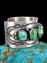 Native American Jewelry Sonoran Gold Turquoise Cuff Bracelet