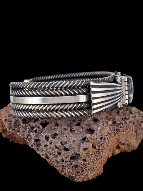 Joyería Nativa Americana Sonora Oro Pulsera Turquesa