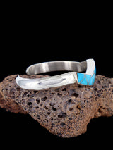 Pulsera con incrustaciones de turquesa Zuni nativo americano