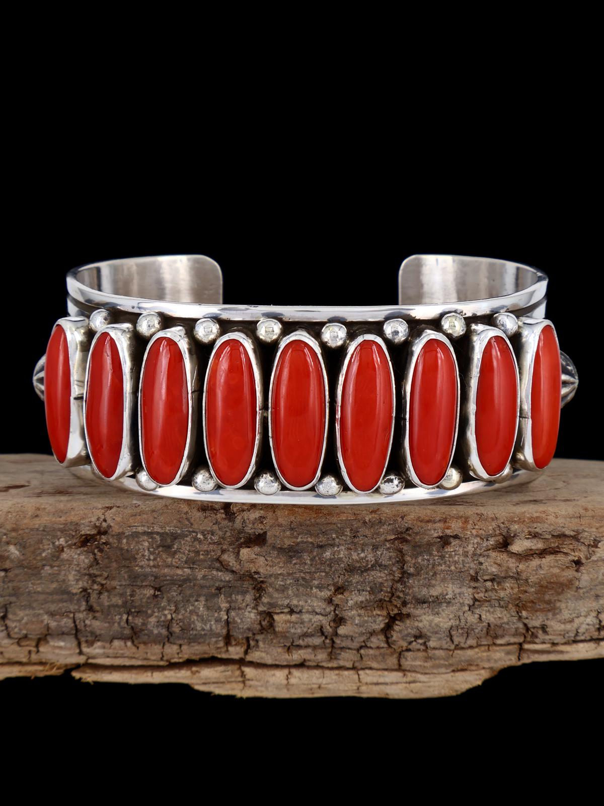 Pulsera de puño turquesa Natural Golden Hill de joyería nativa americana