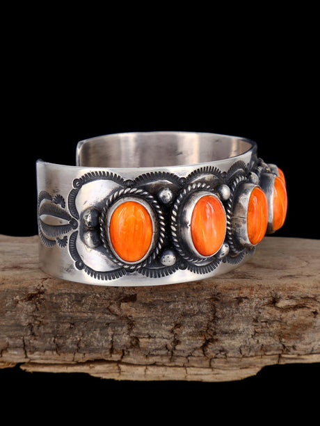 Native American Jewelry Spiny Oyster Cuff Bracelet