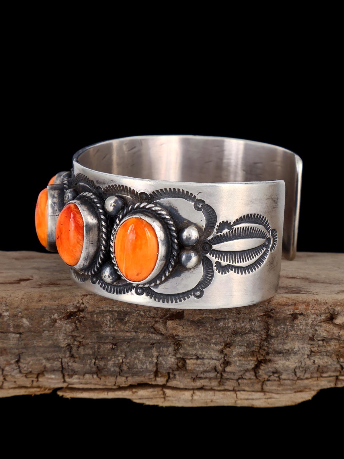 Native American Jewelry Spiny Oyster Cuff Bracelet