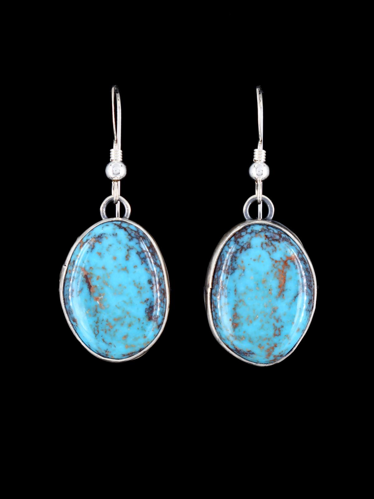 Pendientes colgantes con incrustaciones de opalita y turquesa navajo