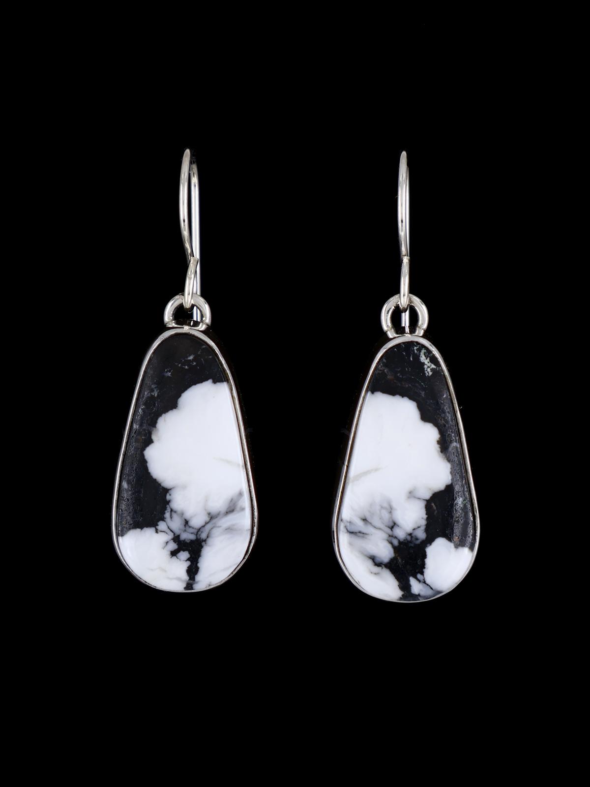 Pendientes de poste de plata de ley turquesa navajo