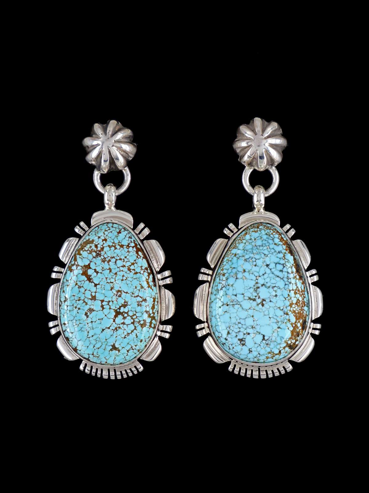 Boucles D'oreilles Pendantes En Argent 925 Avec Perles - Dormeuses, Style Boucle, Neuves Avec étiquettes