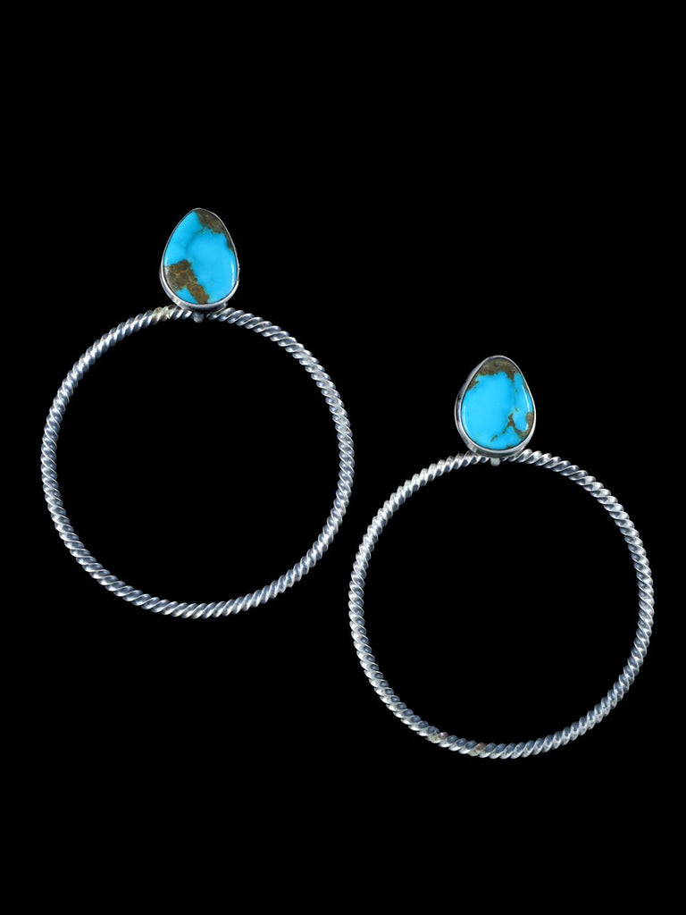 Native American Jewelry Turquoise Post Earrings - PuebloDirect.com