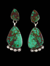 Native American Jewelry Turquoise Post Earrings - PuebloDirect.com