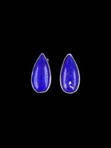 Pendientes de plata de ley con caracola rosa navajo