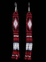 Native American Jewelry Beaded Dangle Earrings