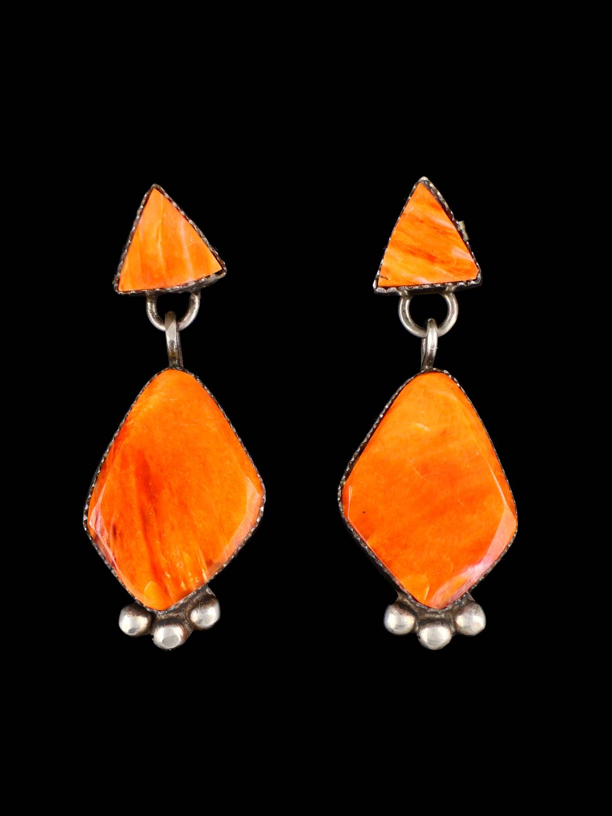 Native American Jewelry Spiny Oyster Post Earrings