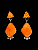 Native American Jewelry Spiny Oyster Post Earrings