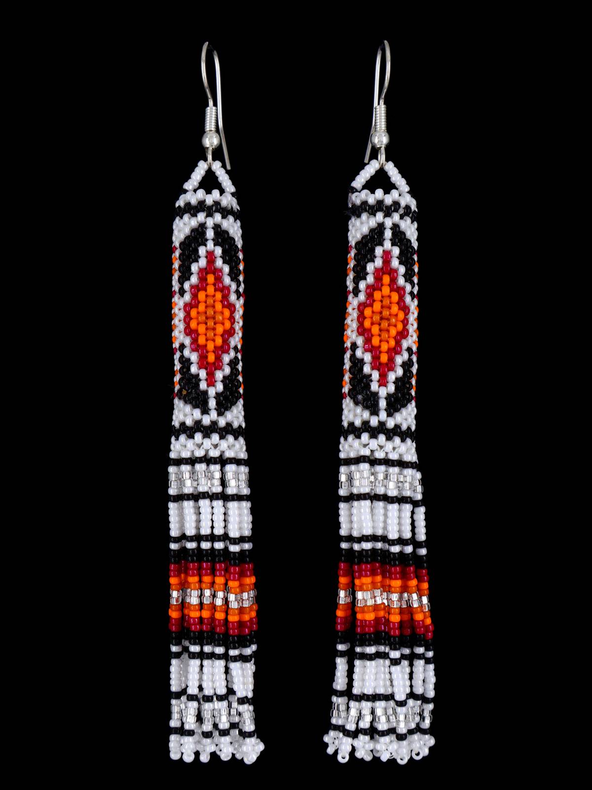Native American Jewelry Beaded Dangle Earrings