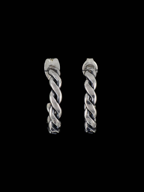Boucles d’oreilles pendantes en cuivre estampillé Navajo