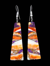 Boucles d’oreilles Navajo Turquoise Dalle Post