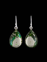 Native American Jewelry Sonoran Mountain Turquoise Dangle Earrings