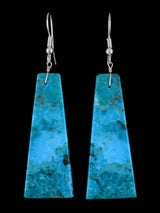 Boucles d’oreilles Navajo Turquoise Dalle Post