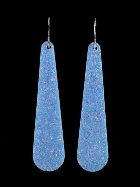 Santo Domingo Opalite Dangle Earrings - PuebloDirect.com