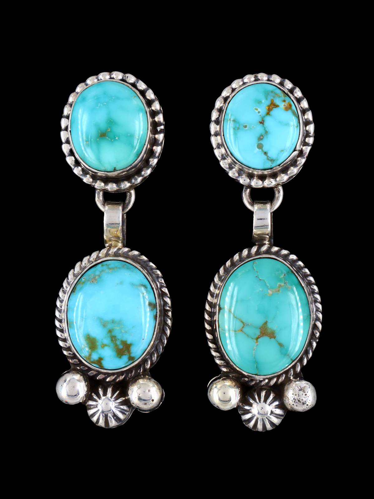 Bijoux amérindiens Kingman Turquoise Lariat Collier