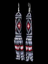 Native American Jewelry Beaded Dangle Earrings