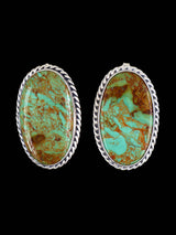Navajo Sterling Silver Turquoise Post Earrings