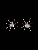 Navajo Spider Sterling Silver Post Earrings