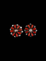 Pendientes de poste turquesa de Zuni Jewelry