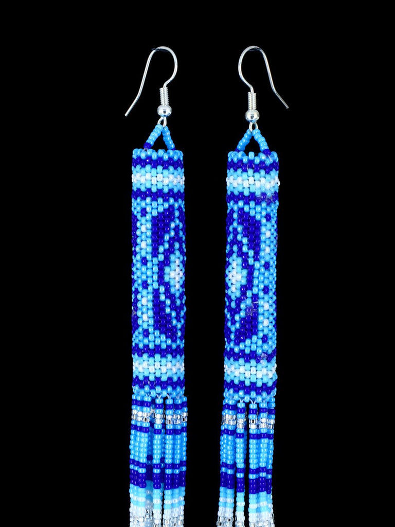 Native American Jewelry Beaded Dangle Earrings - PuebloDirect.com