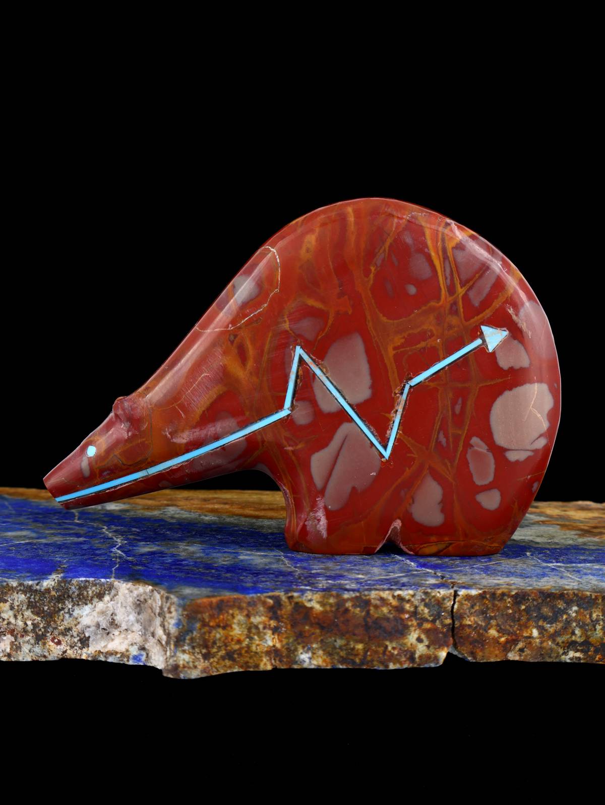Noreena Jasper Medicine Bear Zuni Fetish