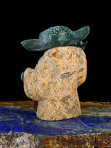 Serpentine Yoda Zuni Fetish