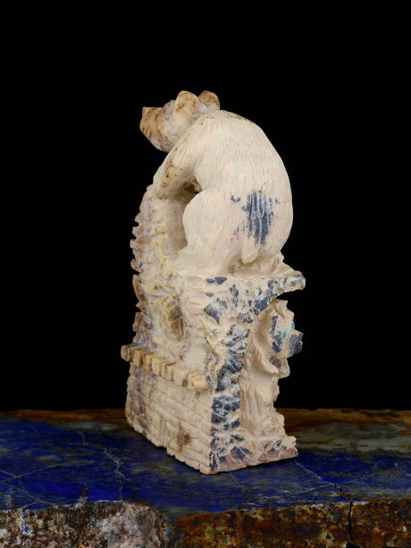 Fétiche Zuni des ours serpentins