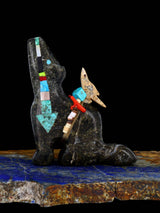 Serpentine Coyote Zuni Fetish