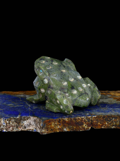 Fétiche Serpentine Grenouille Zuni
