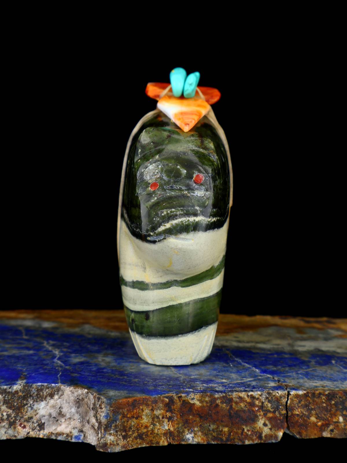 Ricolite Bear Zuni Fetish