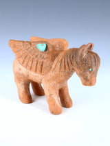 Large Sandstone Pegasus Zuni Fetish