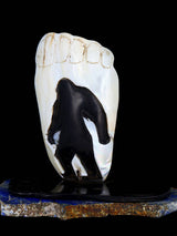 Large Bigfoot Shell Zuni Fetish