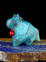 Chrysocolla Cat Zuni Fetish