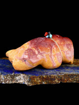 Ours en marbre blanc Zuni Fetish