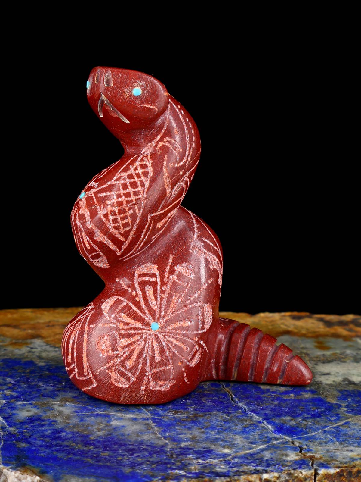 Pipestone Snake Zuni Fetish