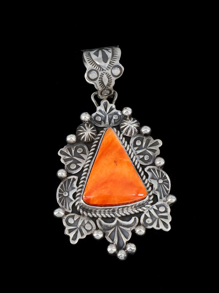 Native American Jewelry Spiny Oyster Pendant - PuebloDirect.com
