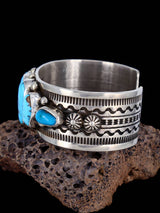 Native American Jewelry Royston Turquoise Cuff Bracelet - PuebloDirect.com