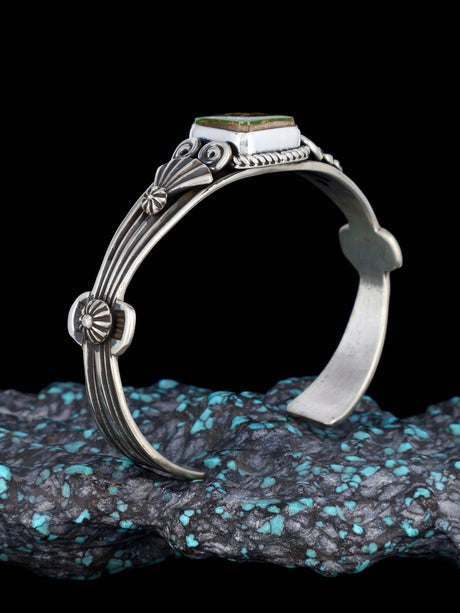 Navajo Jewelry Natural Royston Turquoise Cuff Bracelet