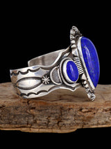 Pulsera de puño de búfalo blanco de joyería india nativa americana