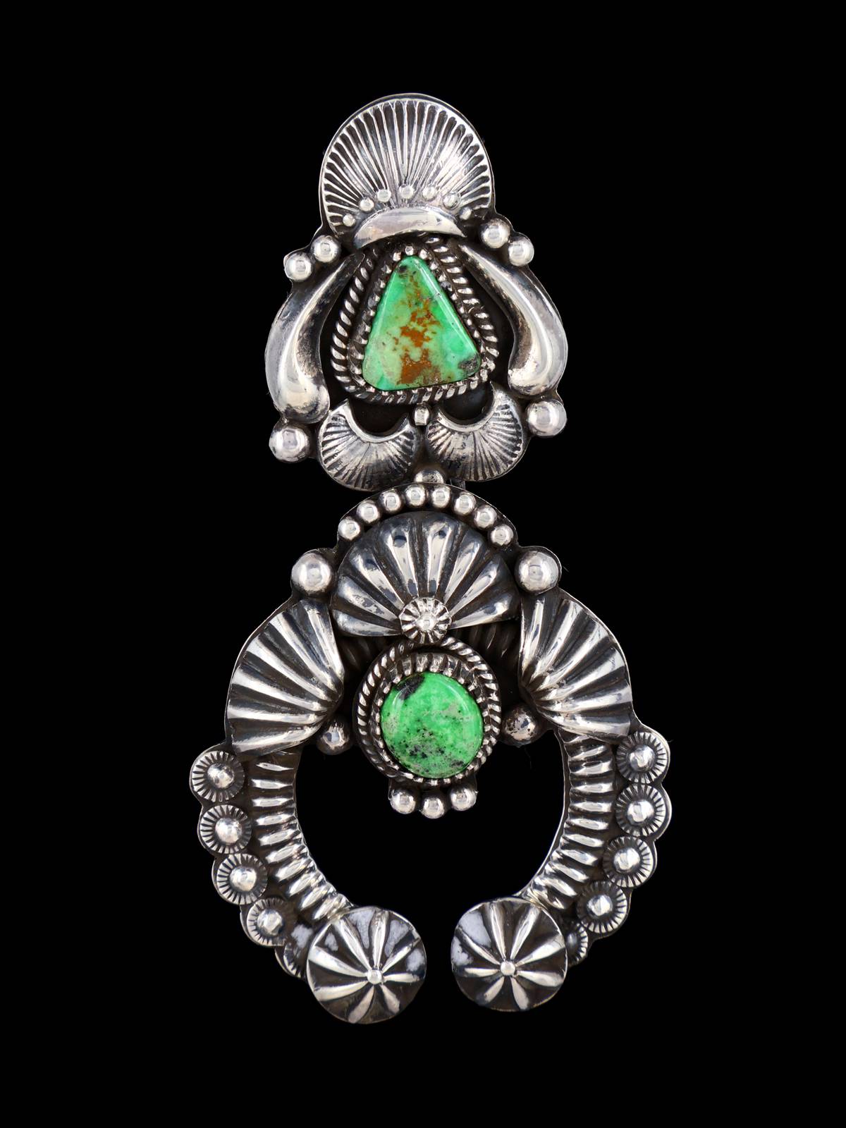 Joyería nativa americana colgante natural Kingman turquesa