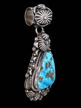 Bijoux amérindiens Pendentif turquoise Kingman naturel