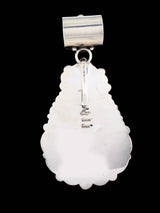 Bijoux amérindiens Pendentif turquoise Kingman naturel