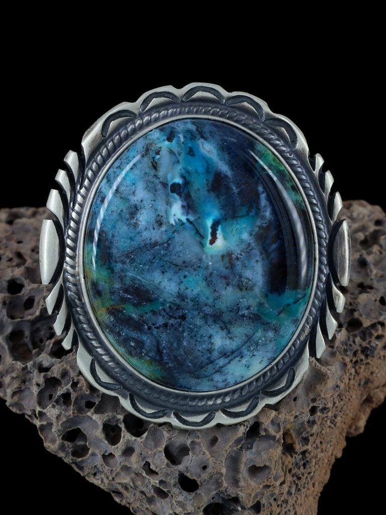 Native American Opalized Petrified Wood Ring, Size 7 - PuebloDirect.com